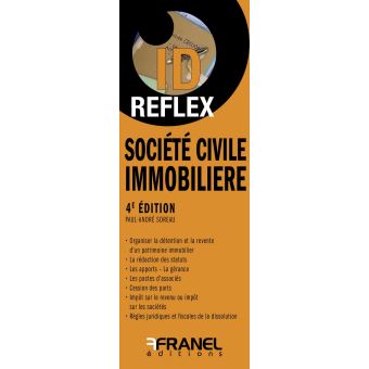 ID Reflex' SCI Société Civile Immobilière 4e édition