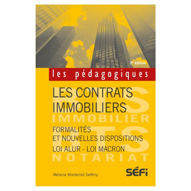 Les contrats immobiliers 2e édition