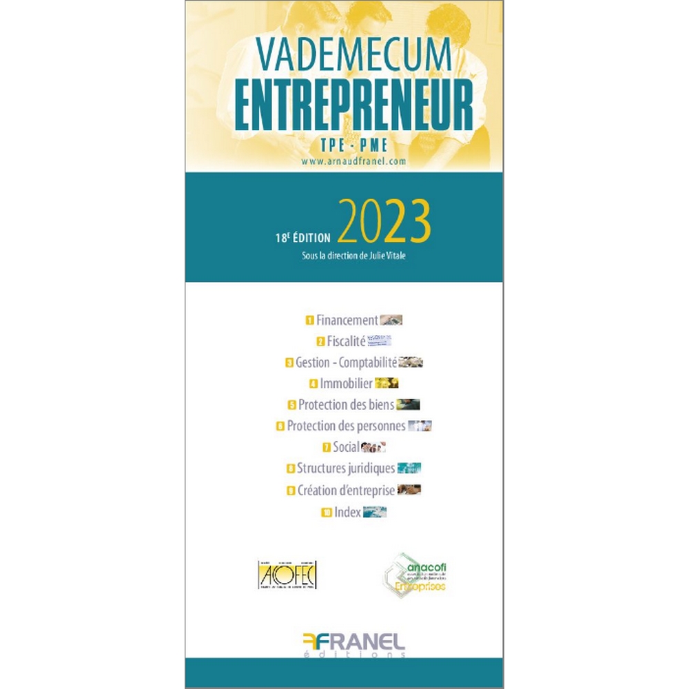Vademecum de l'Entrepreneur TPE/PME 2023 - 18e édition