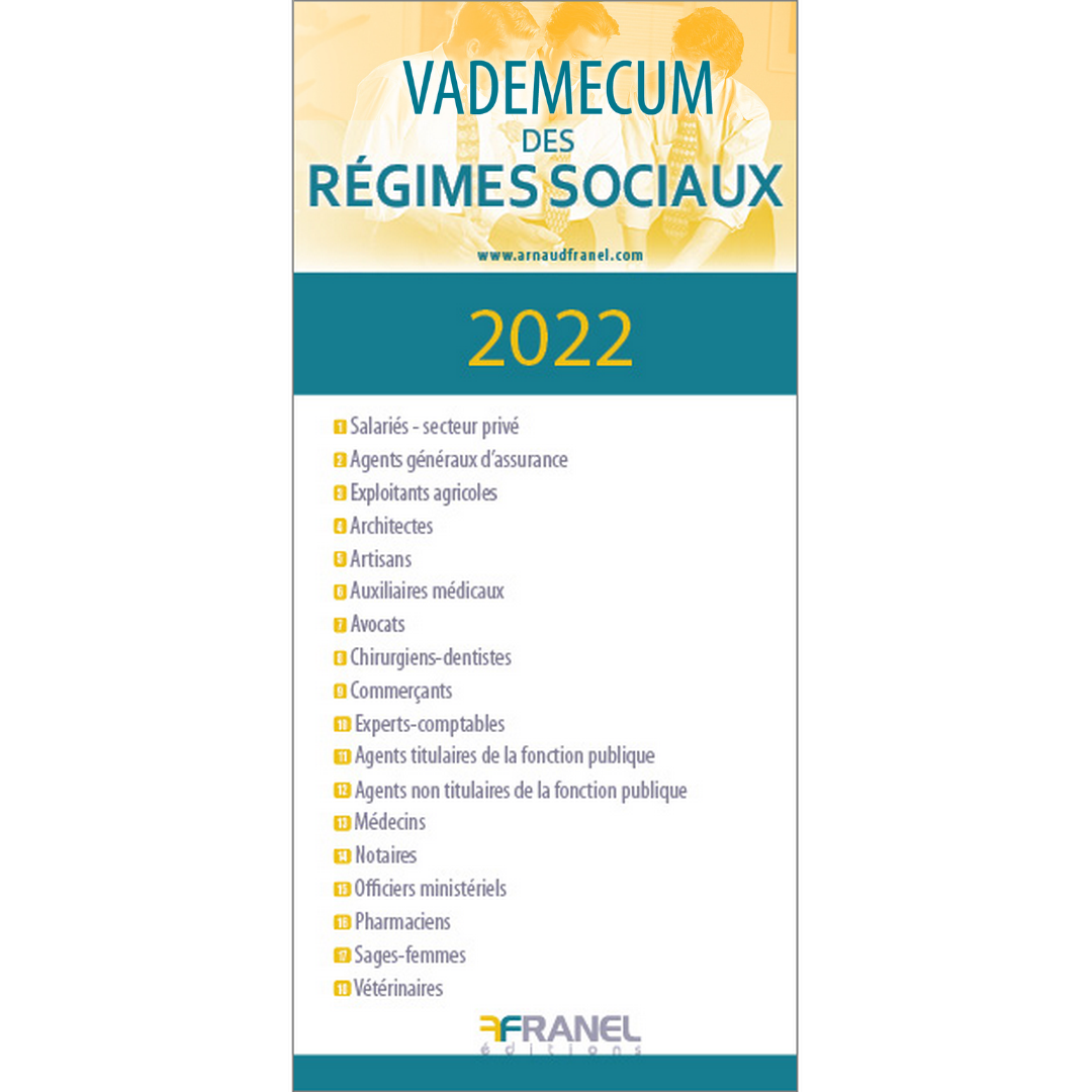Vademecum des Régimes sociaux 2022/2023 - numérique