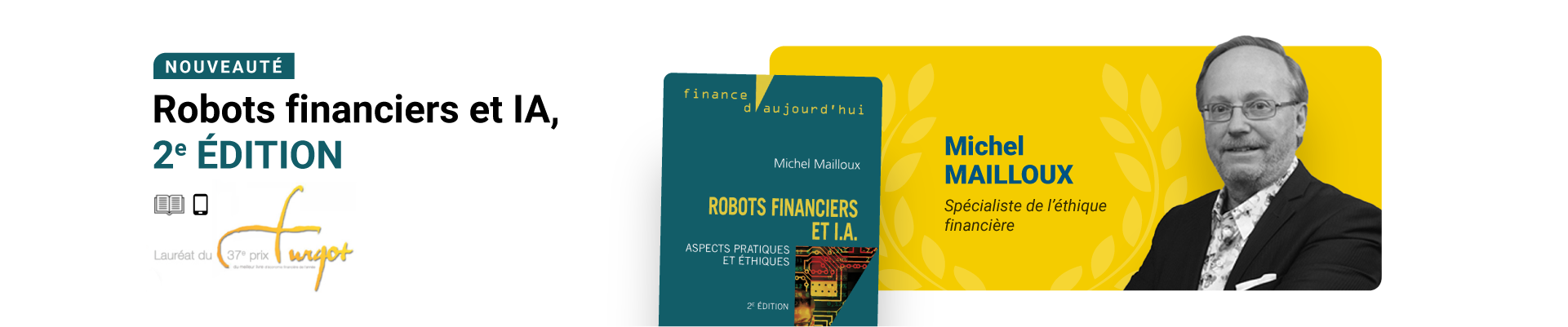 Robots financiers et IA de Michel Mailloux