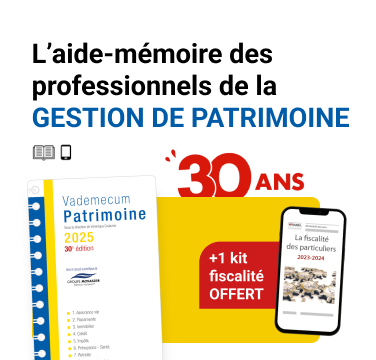 Offre spéciale pour le Vademecum du Patrimoine 2025